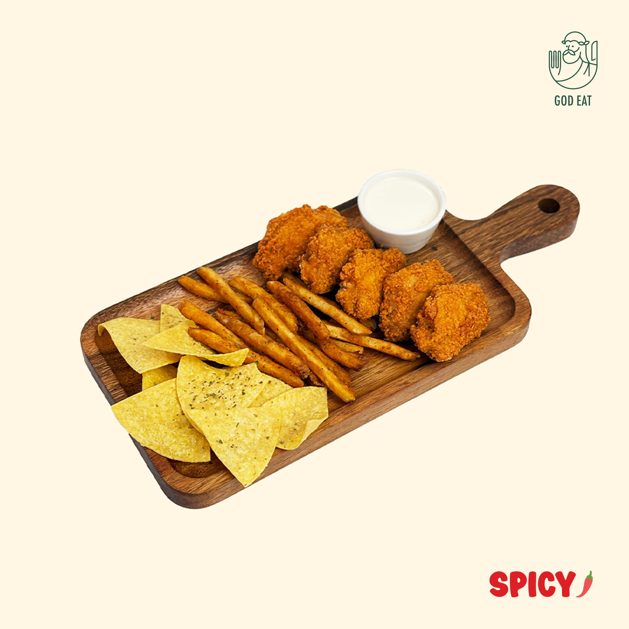 후라이드윙 5pcs& 프라이즈