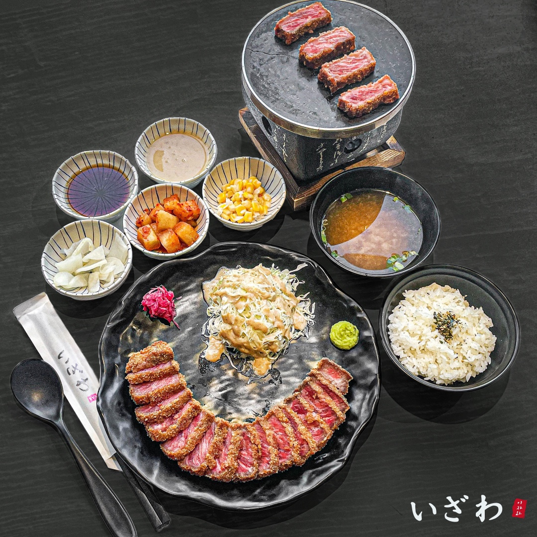 규카츠정식(채끝살)