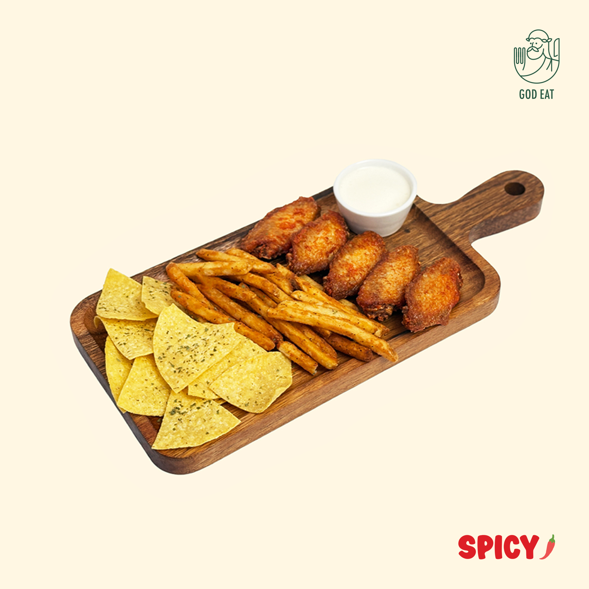 버팔로윙 5pcs&프라이즈