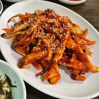 준치회 무침