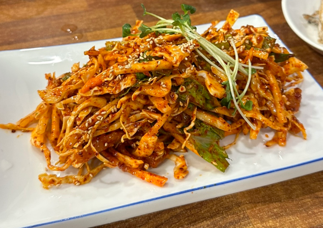 간재미 무침