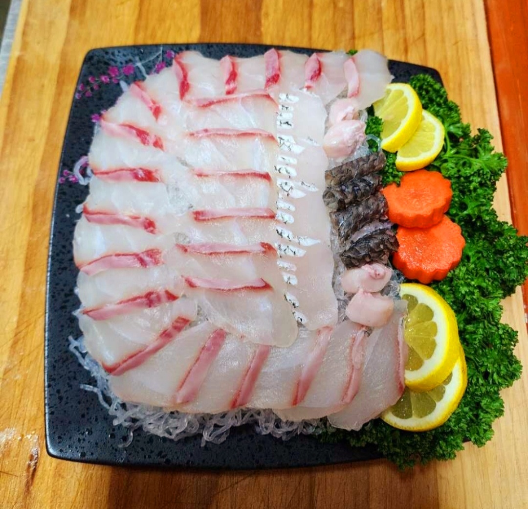 민어회 大