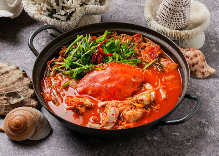 술친구 얼큰 꽃게전골 (2마리)