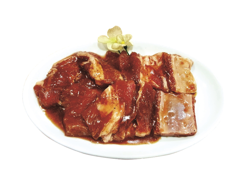 한돈 돼지숯불갈비