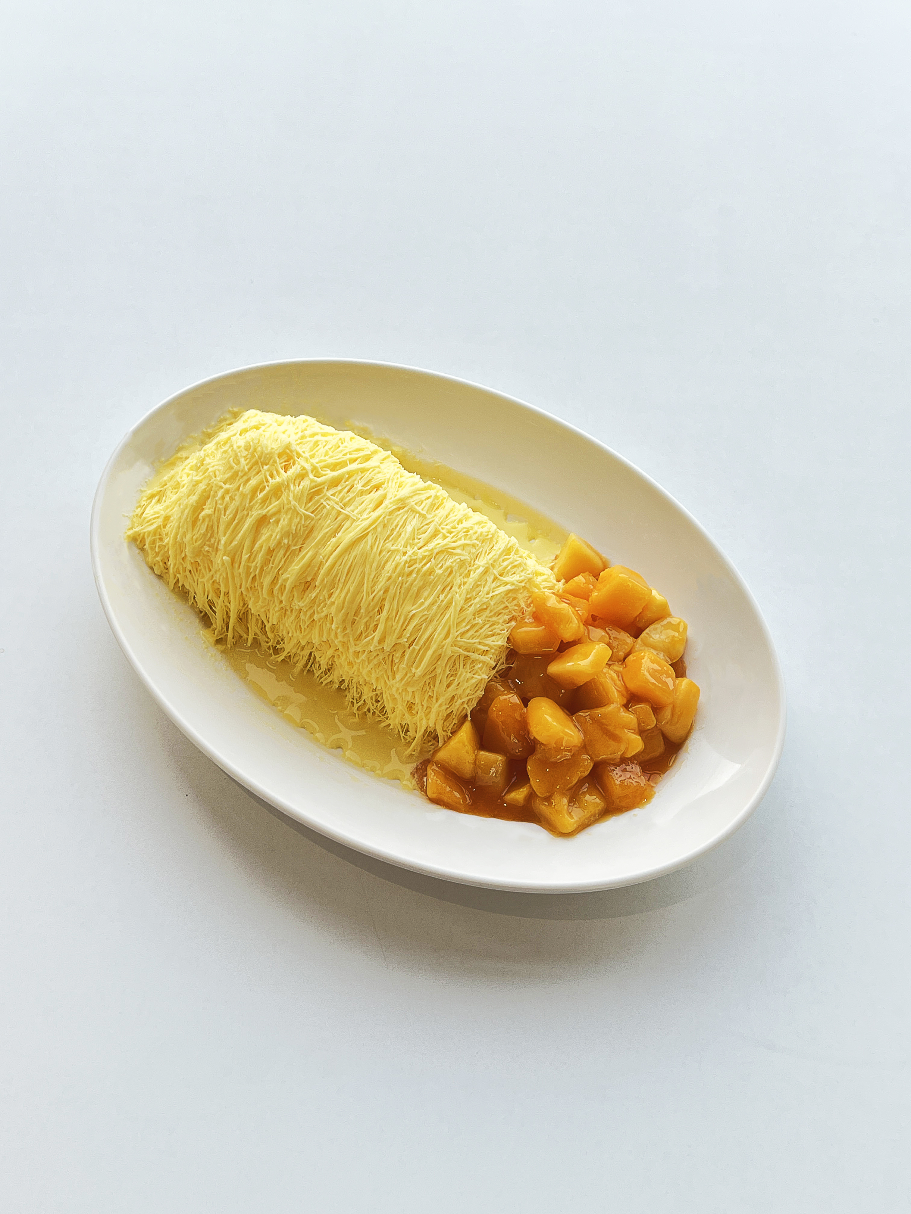 망고 스페셜 실타래빙수