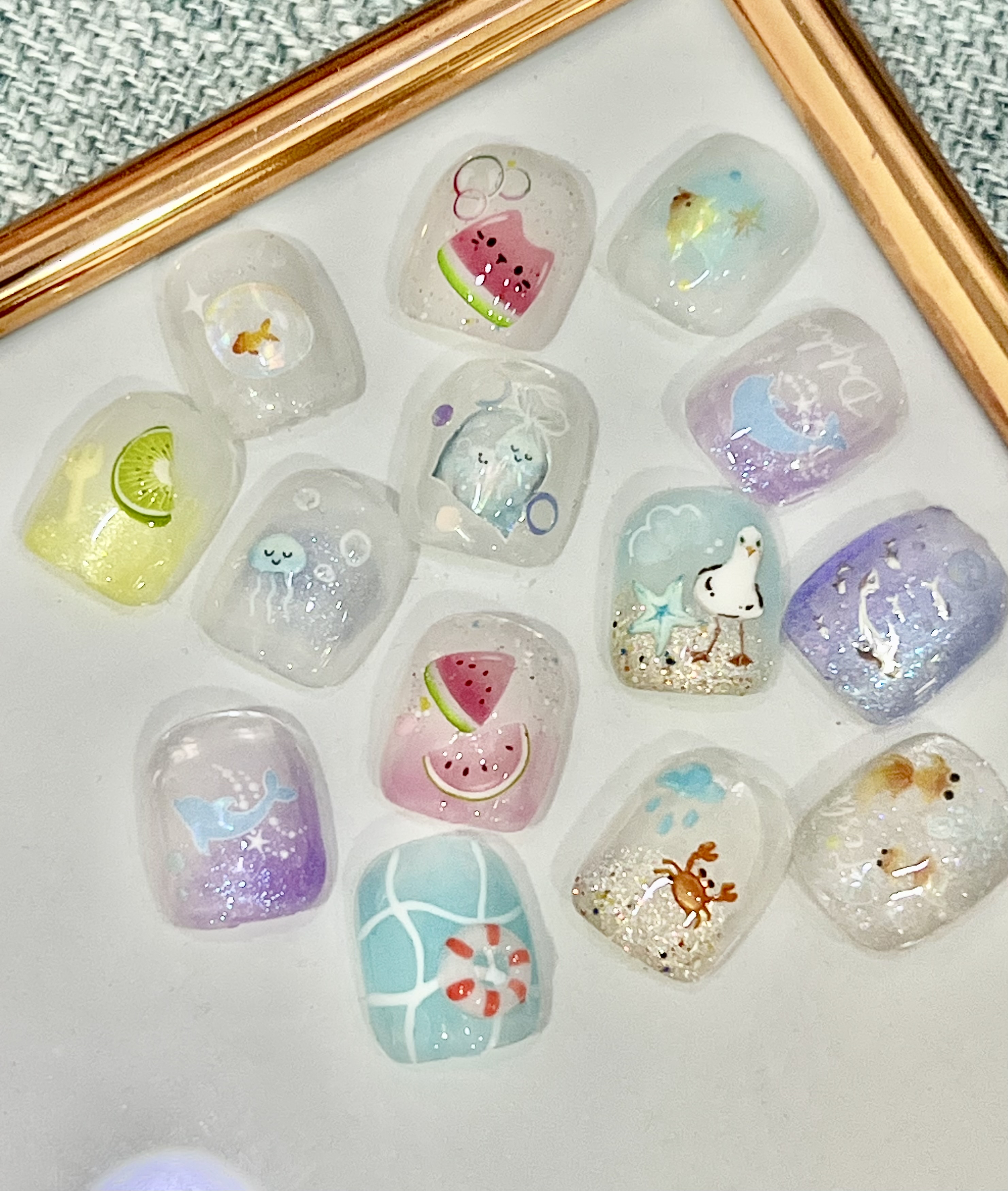 기분전환네일아트 대표 이미지