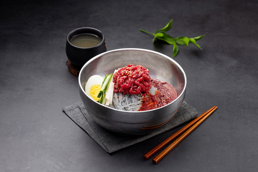 한우육회 비빔냉면 (국내산)