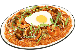 해산물 토마토 리조또