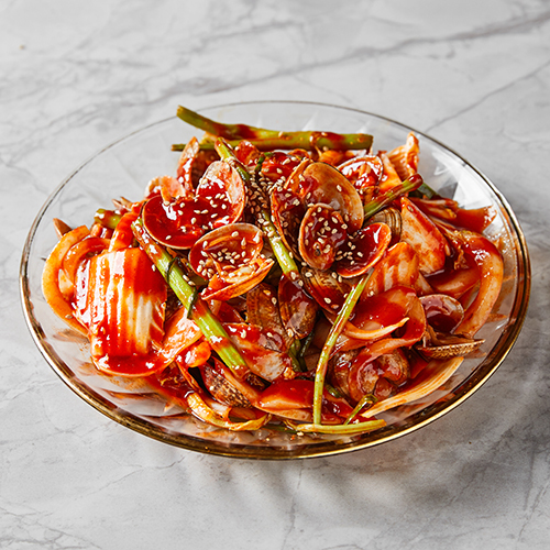 바지락초무침
