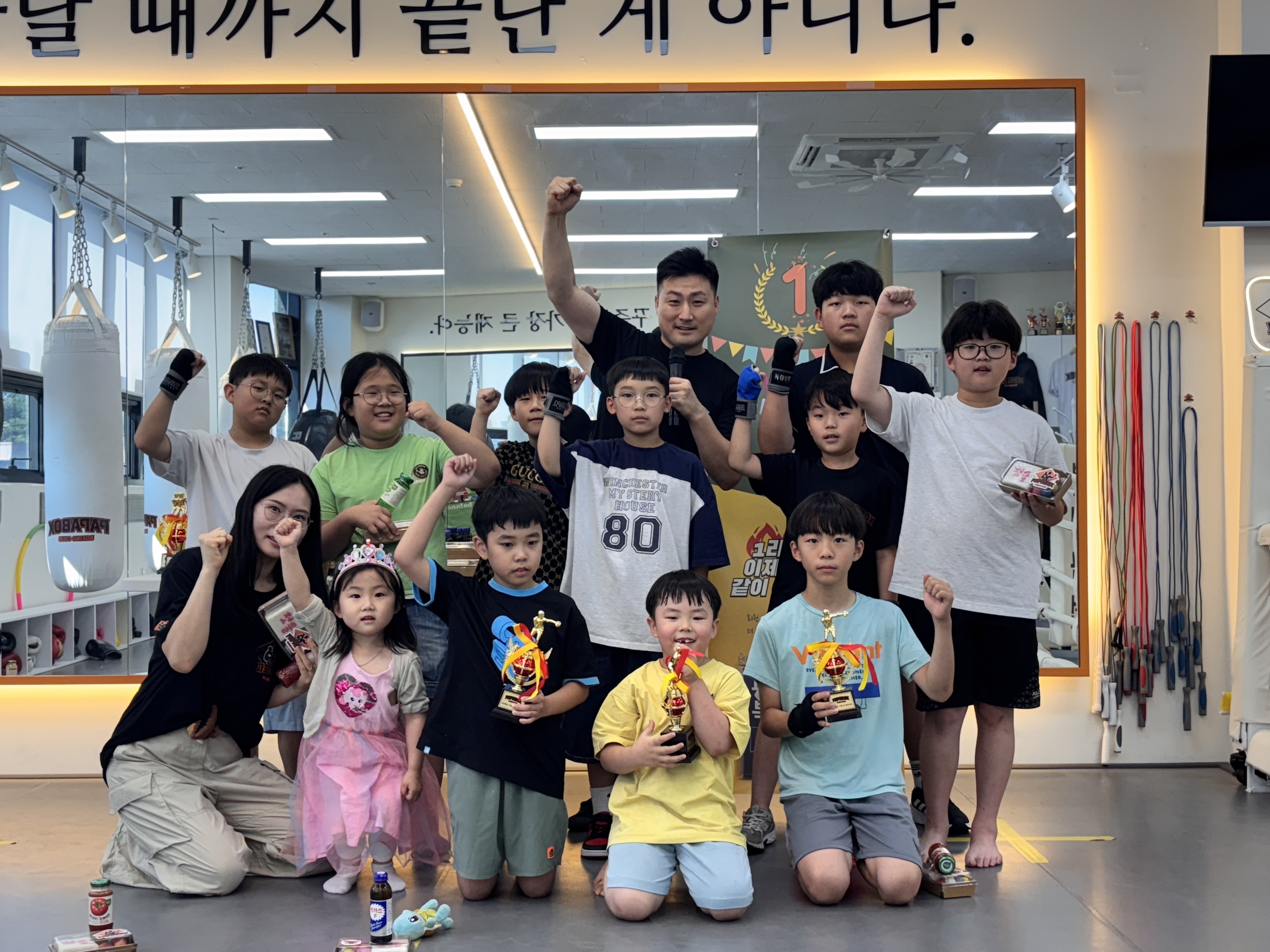 경기도 광주시 고산길 복싱체육관 파파복스 복싱클럽 내부 모습 2