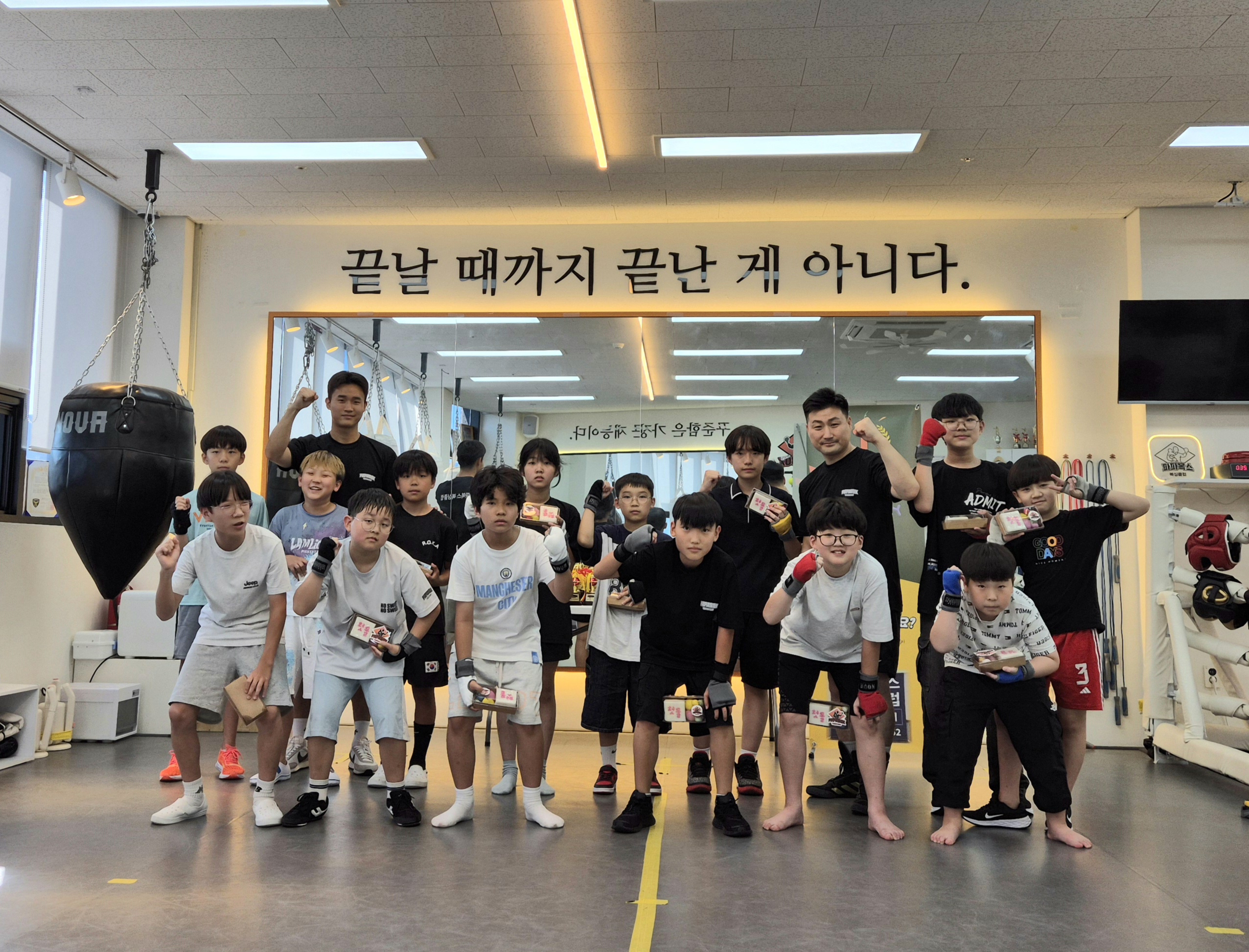 경기도 광주시 고산길 복싱체육관 파파복스 복싱클럽 내부 모습 3