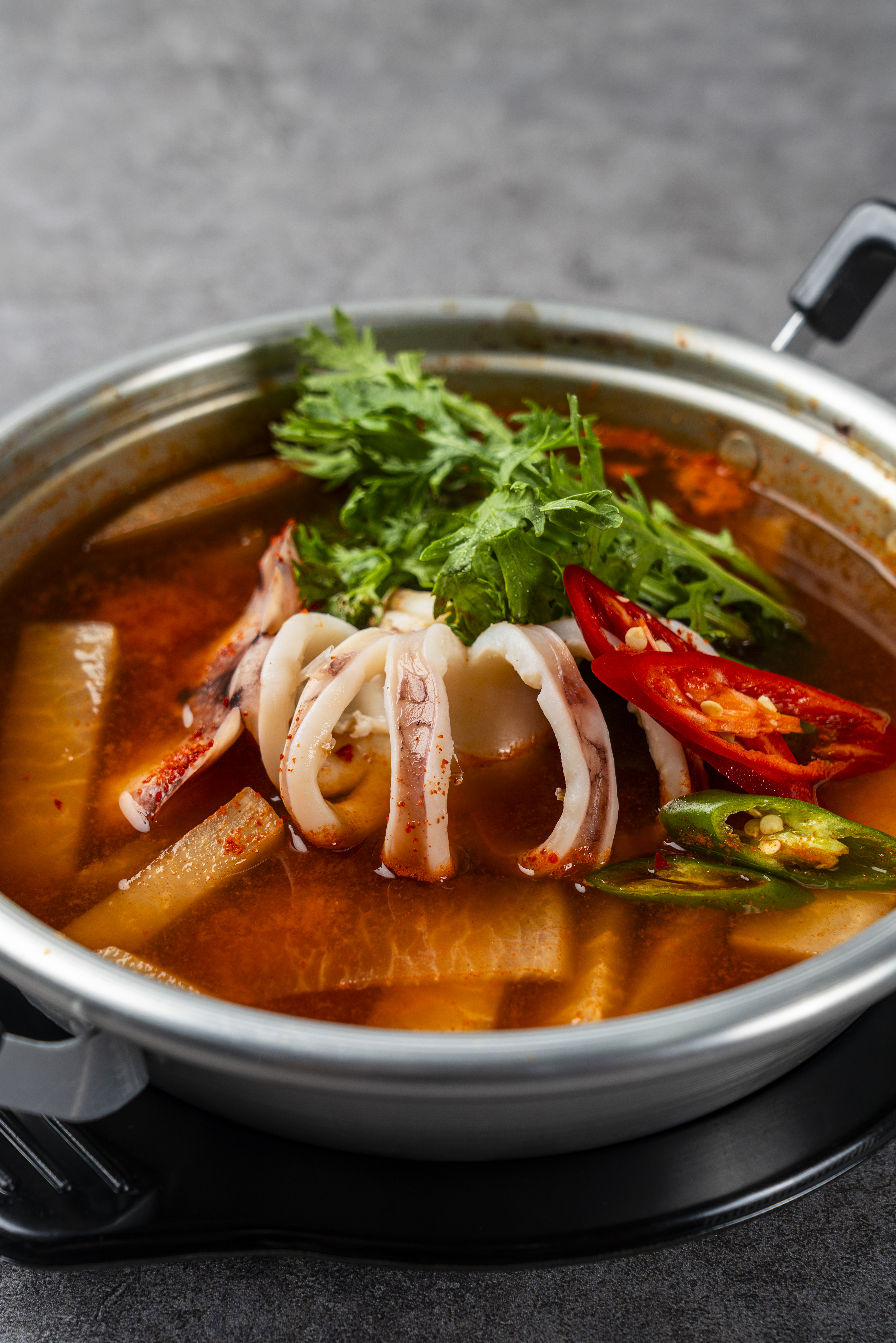 어시장 통오징어찌개
