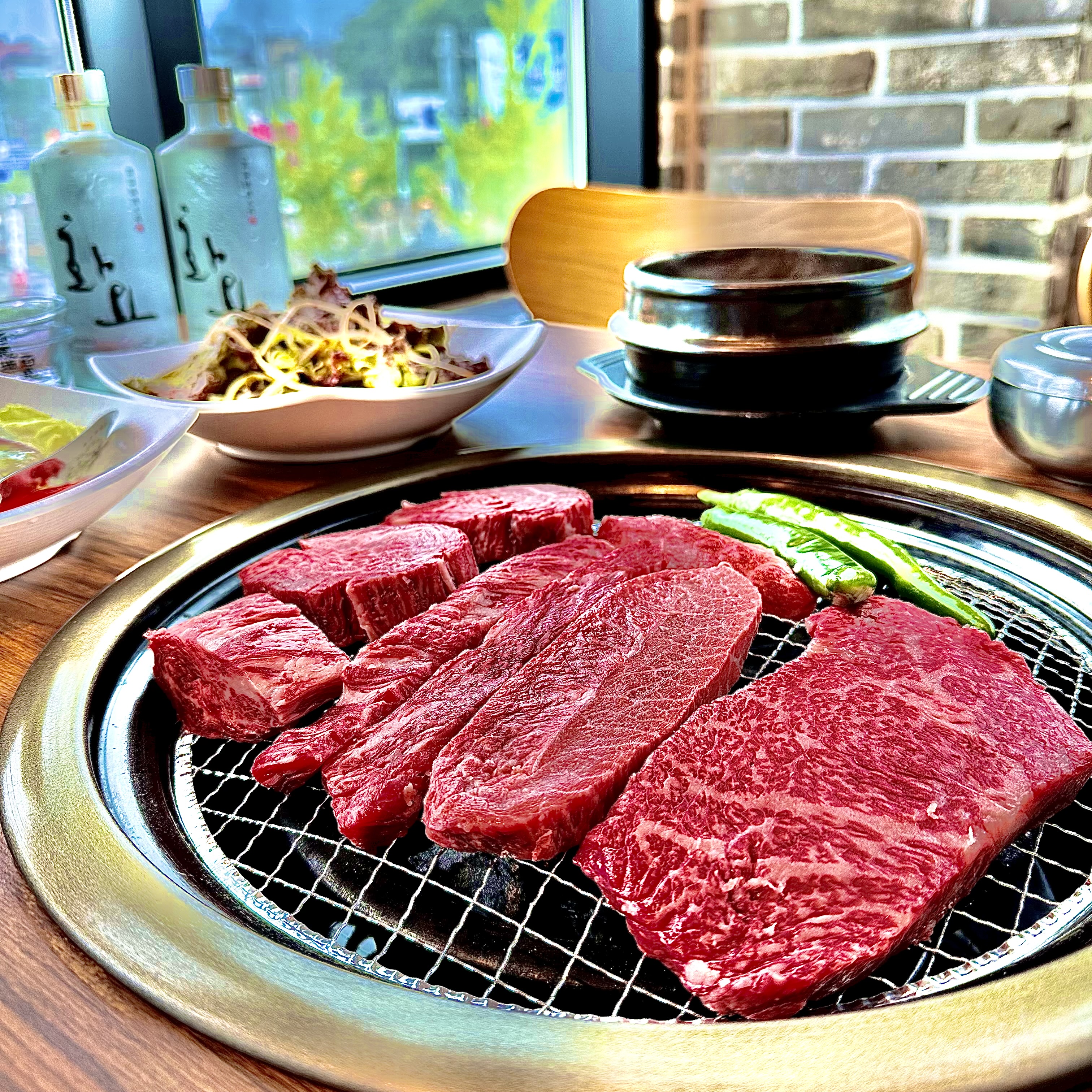 [평일점심] 투뿔 암소한우 등심 정식