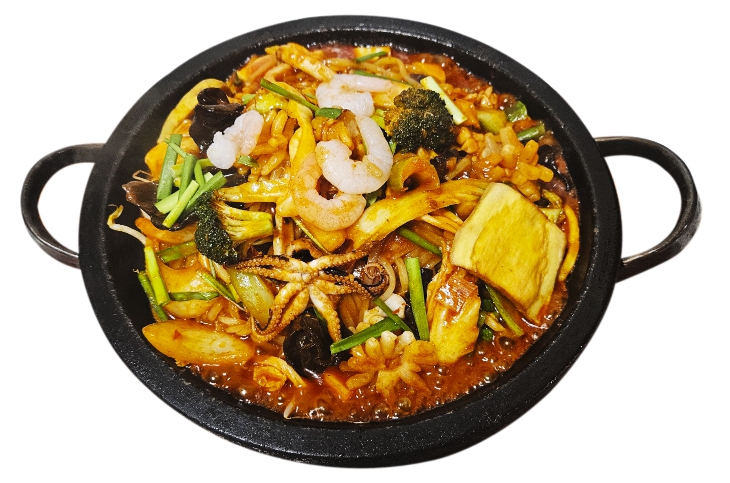 만년 돌판짜장 돌판짬뽕