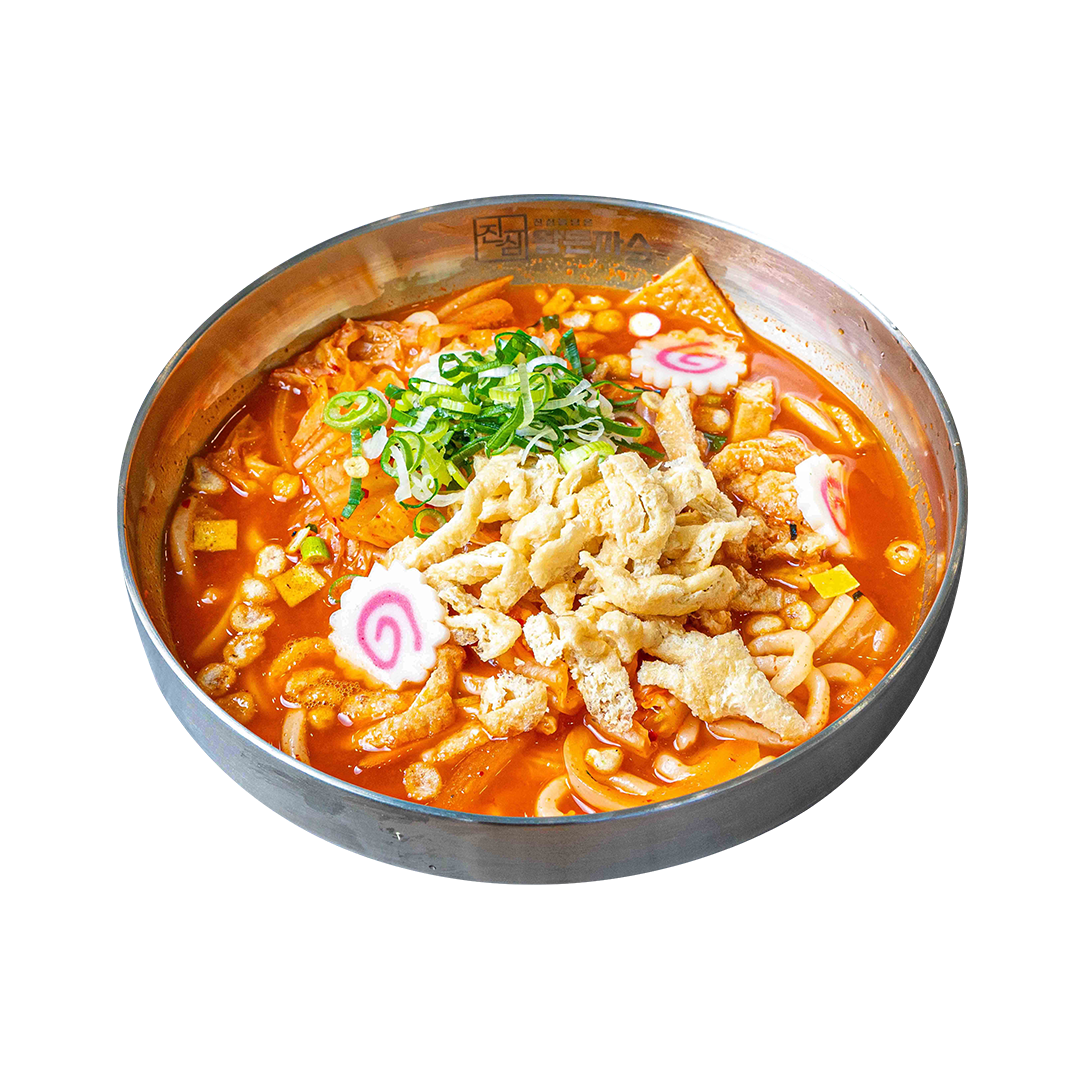 진심 김치우동