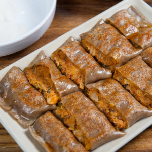 겉바속촉 메밀전병