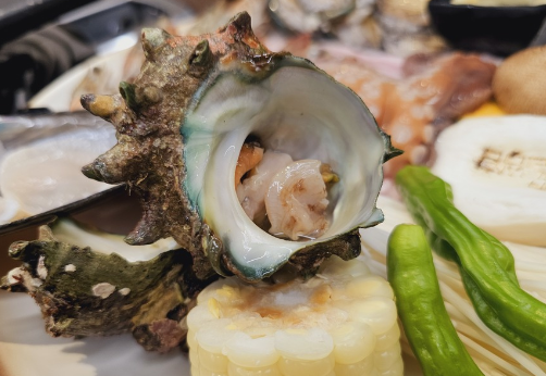 흑돼지해물삼합