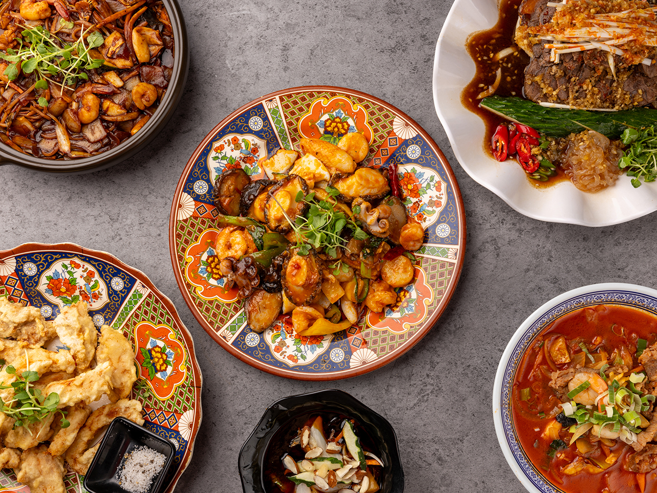 칭따오중식요리집