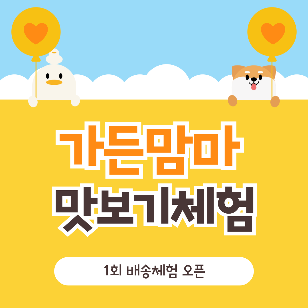 맘마 반려동물 동반 애견카페
