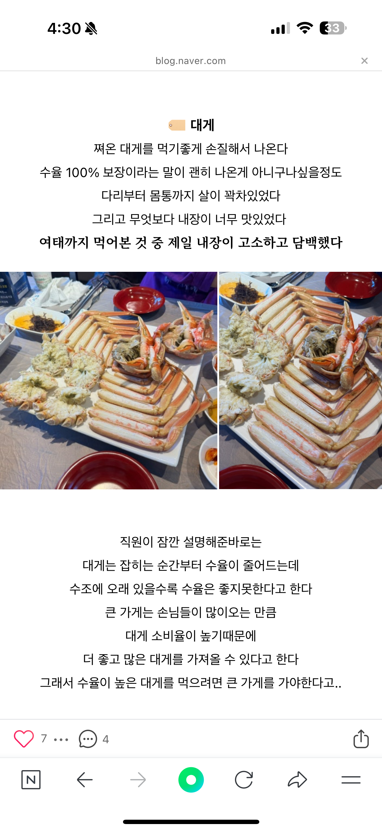 원조대게후포리 반려동물 동반 애견카페
