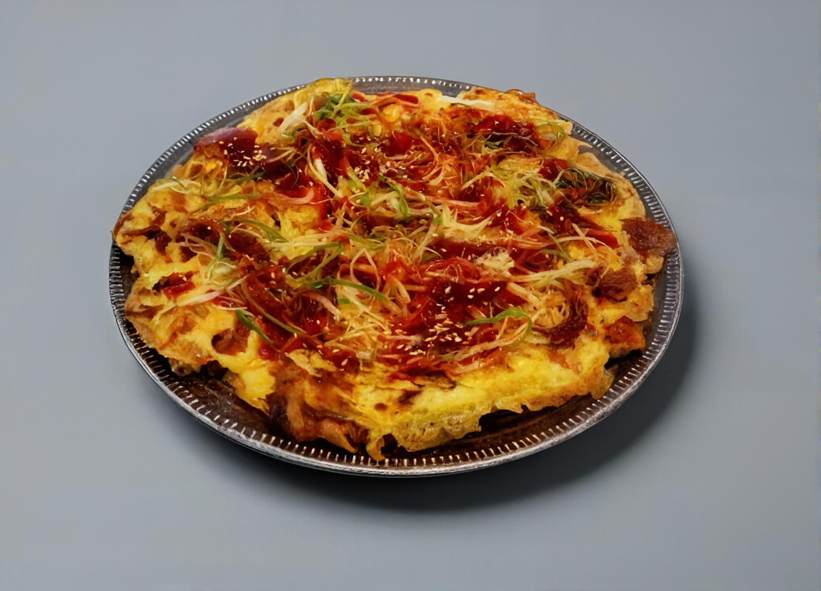 우삼겹파채전