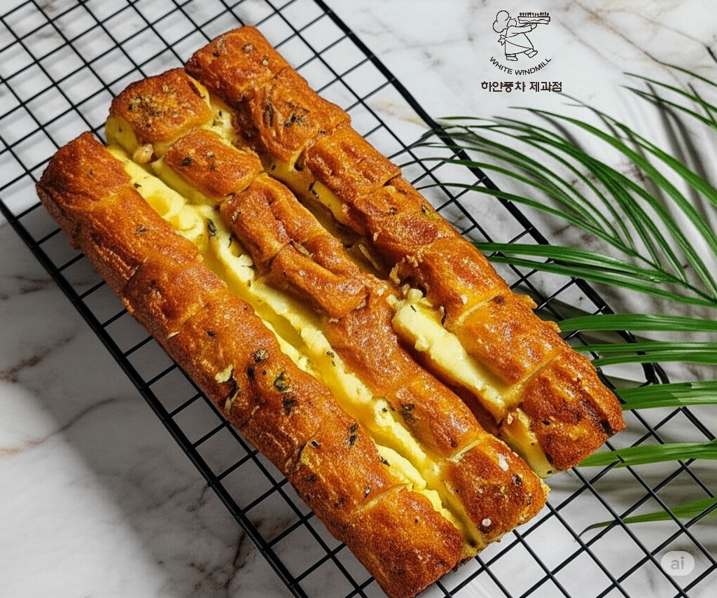 크림치즈 마늘바게트