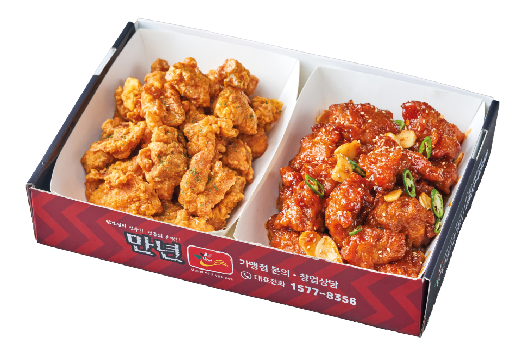 만년닭강정 용운점