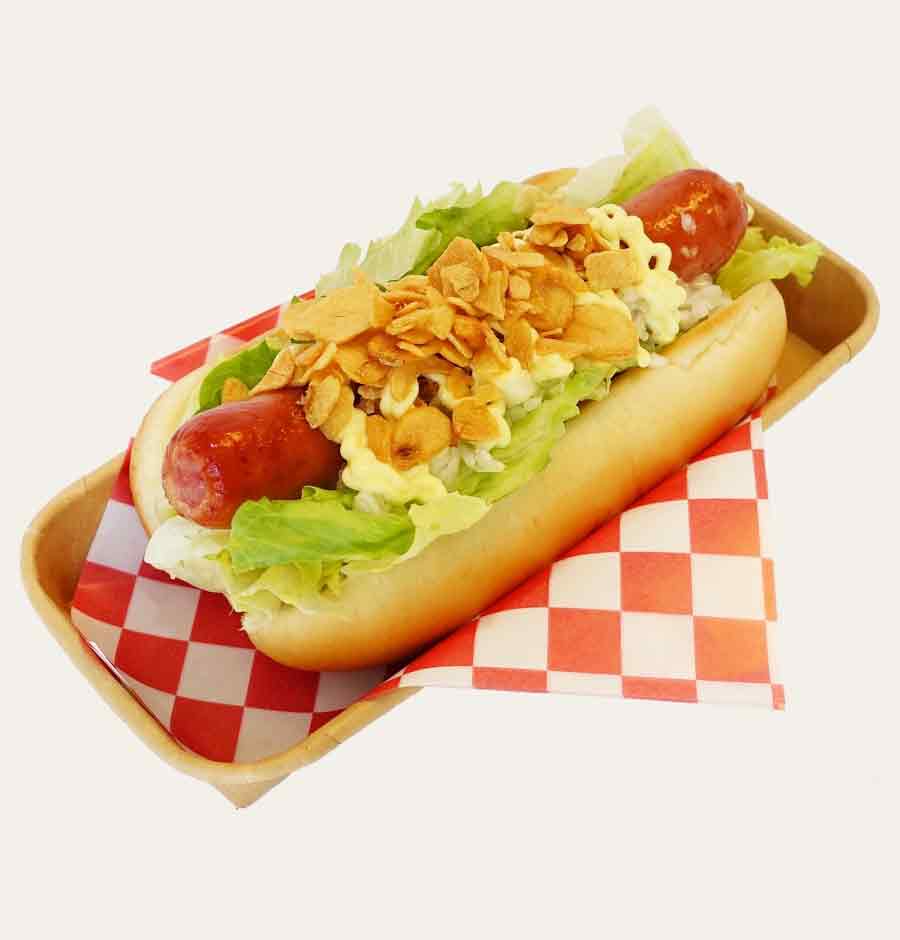 갈릭칩 핫도그