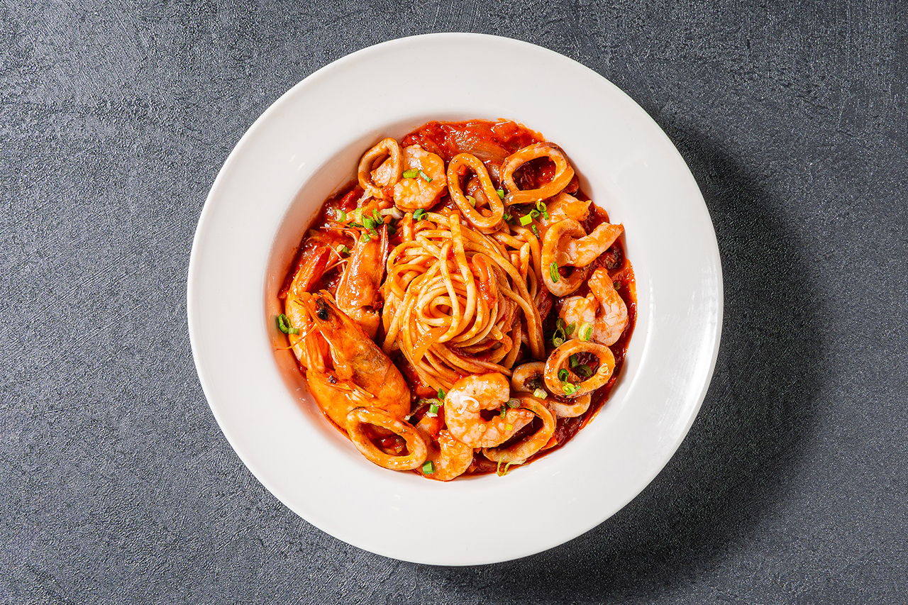 해산물 토마토 파스타