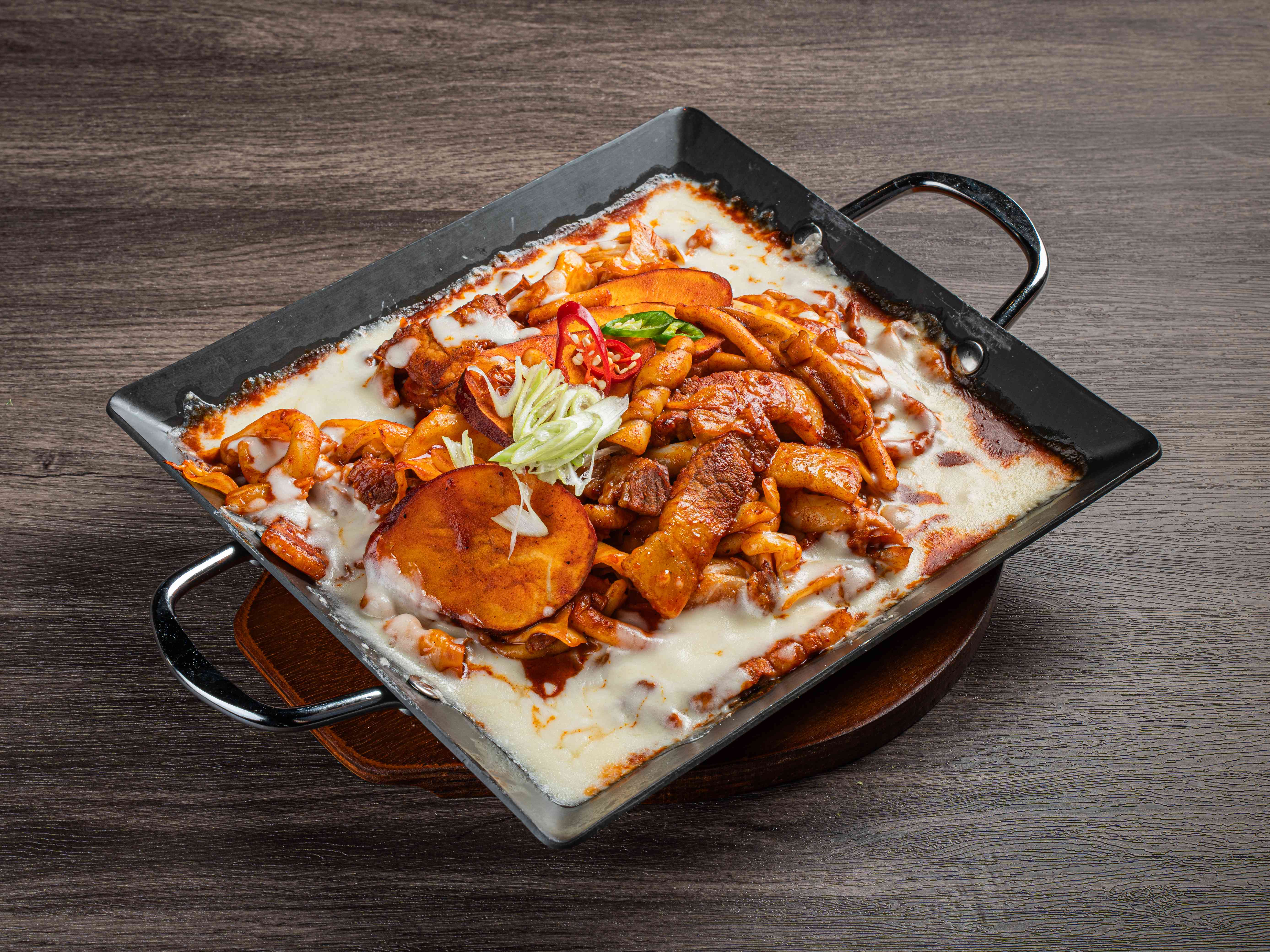 치즈 철판오삼불고기