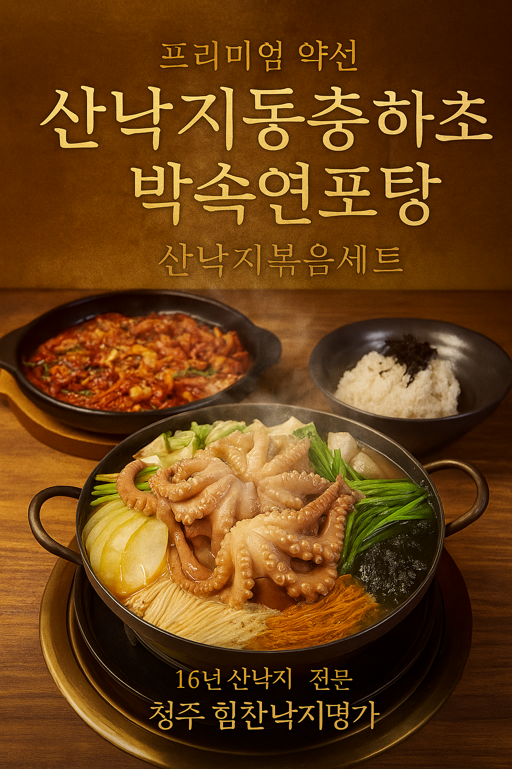 청주 힘찬낙지명가