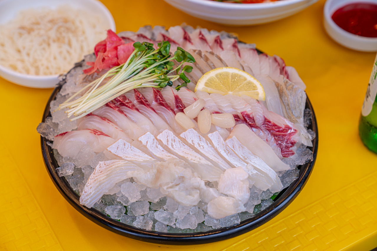 도다리회 2인