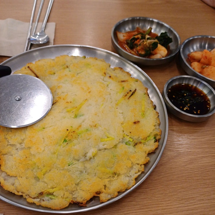 두백감자로 바로갈아만드는 감자전