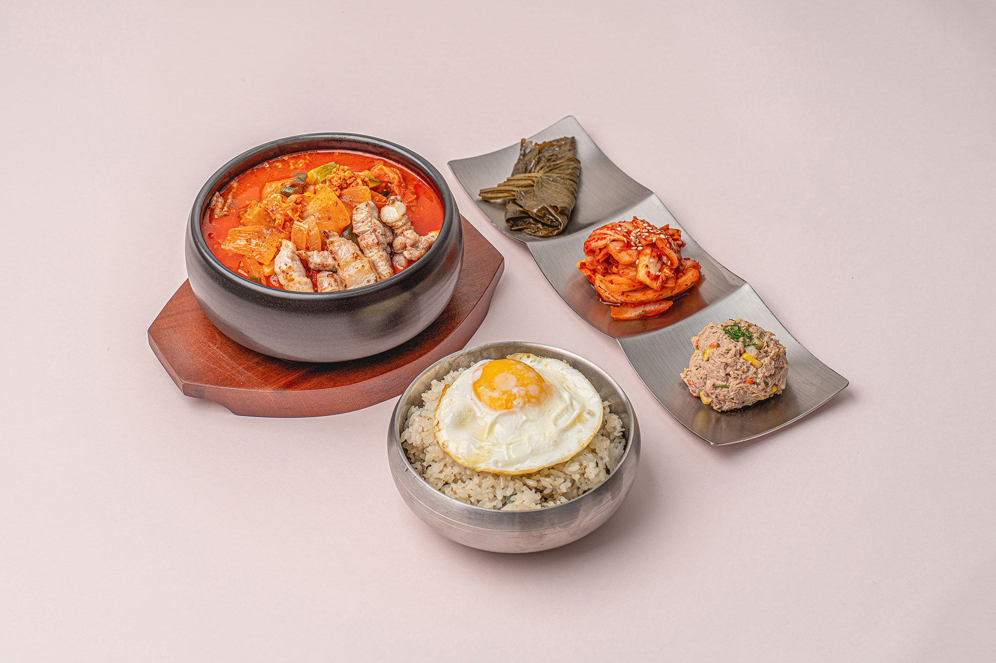 오겹살 김치찌개 백반