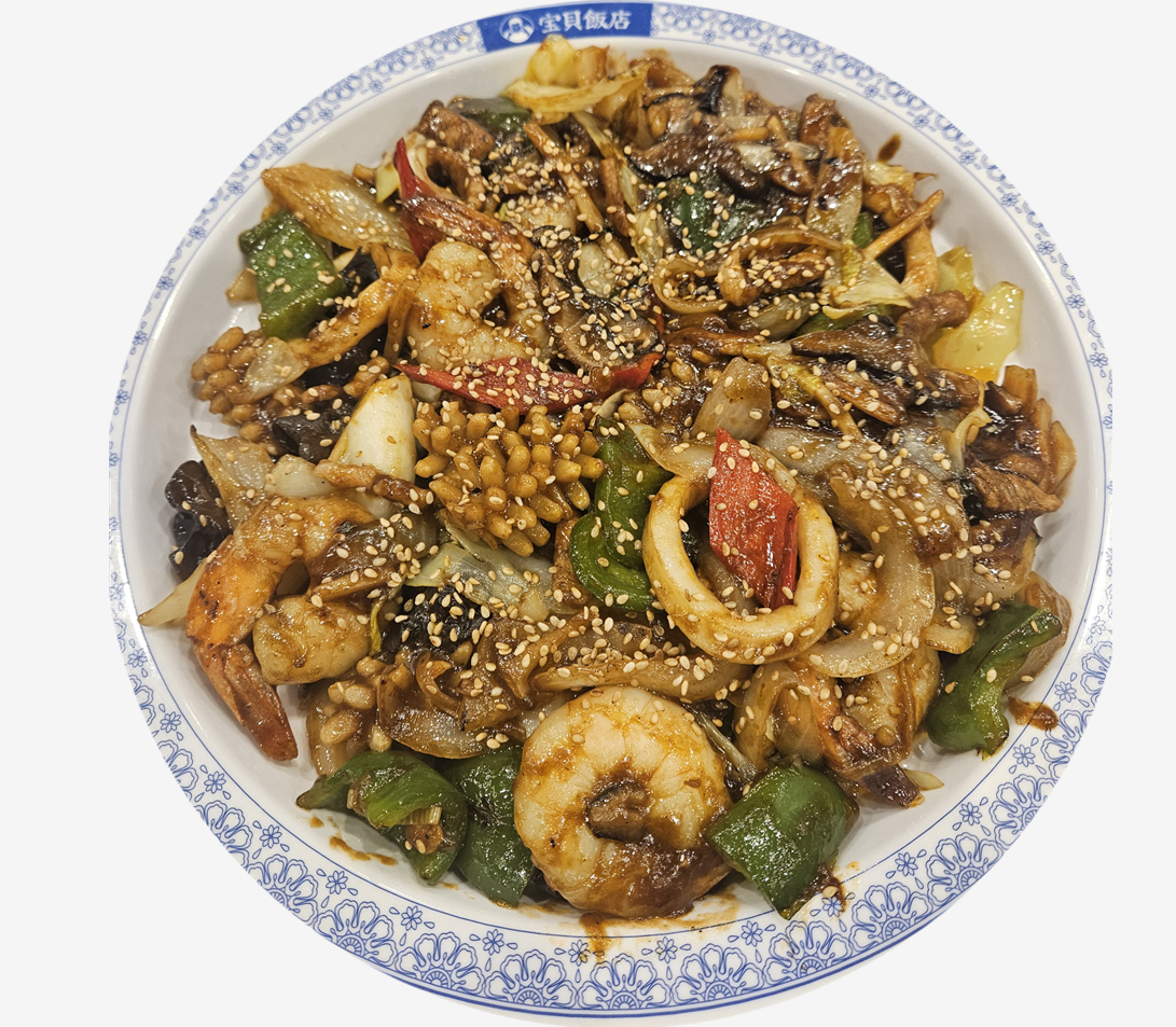 (감칠맛 술안주)보배 팔보채