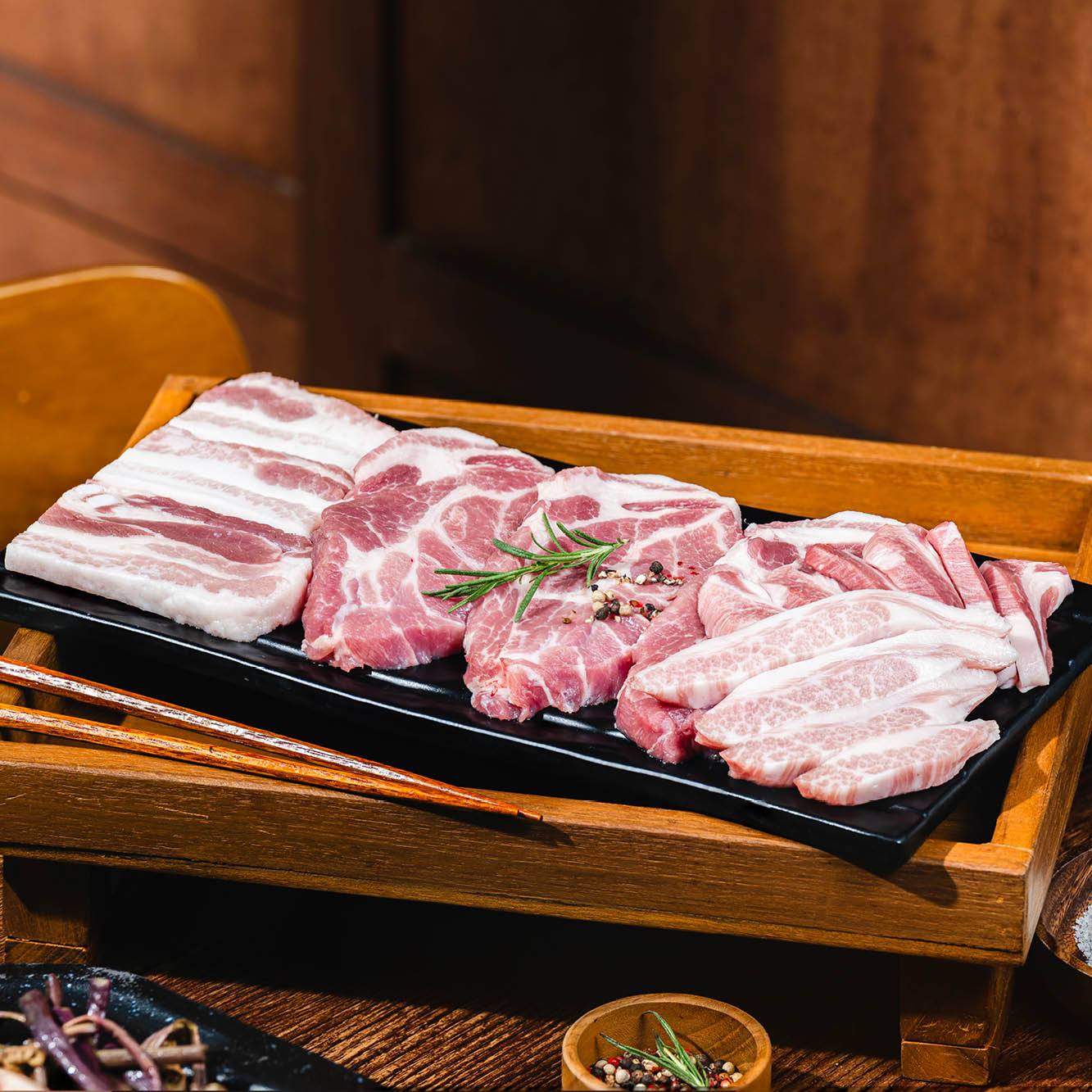 숙성돼지한판 600g