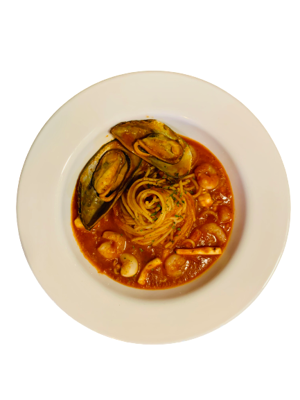 매콤 해물 토마토 스파게티