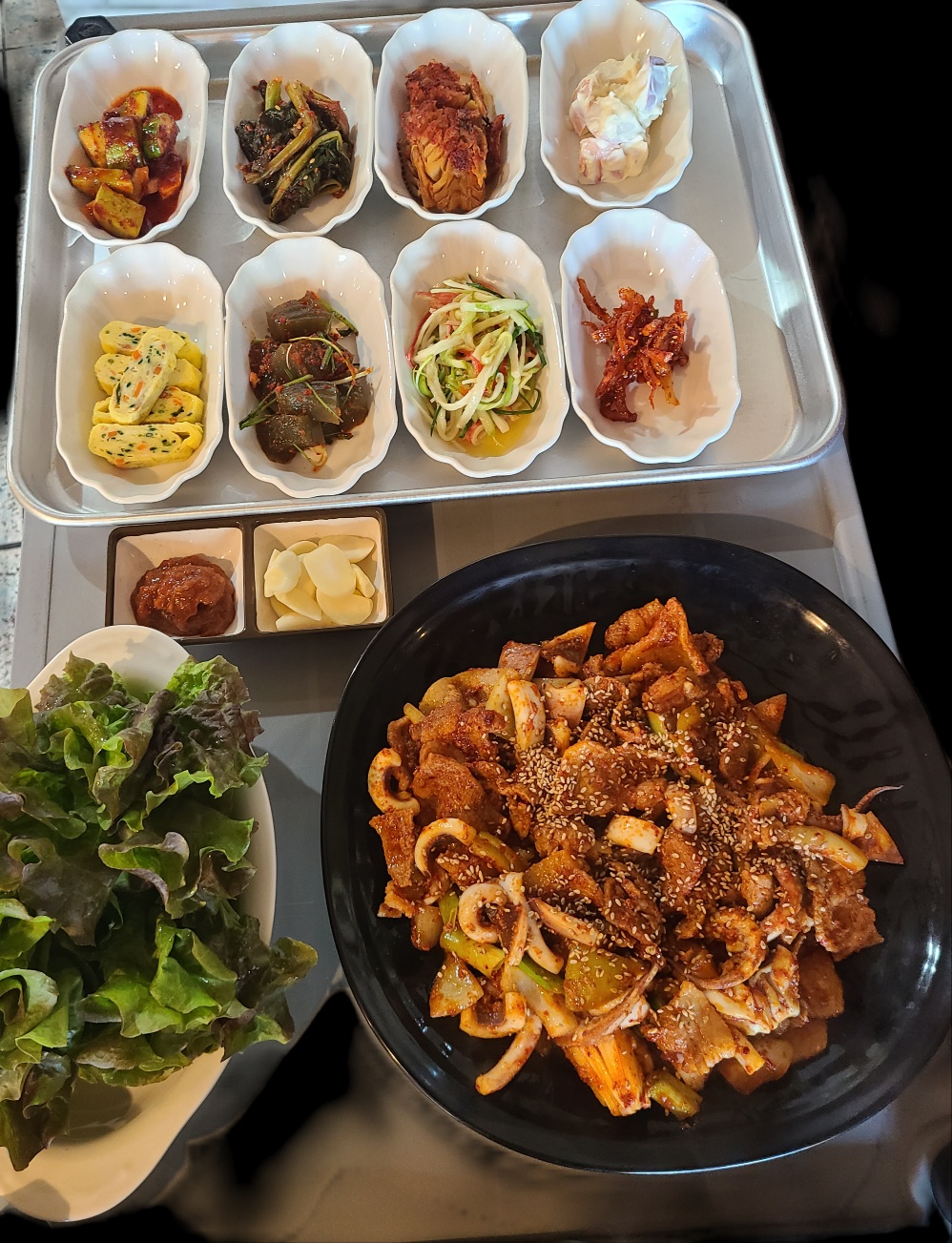 제육 백반 정식