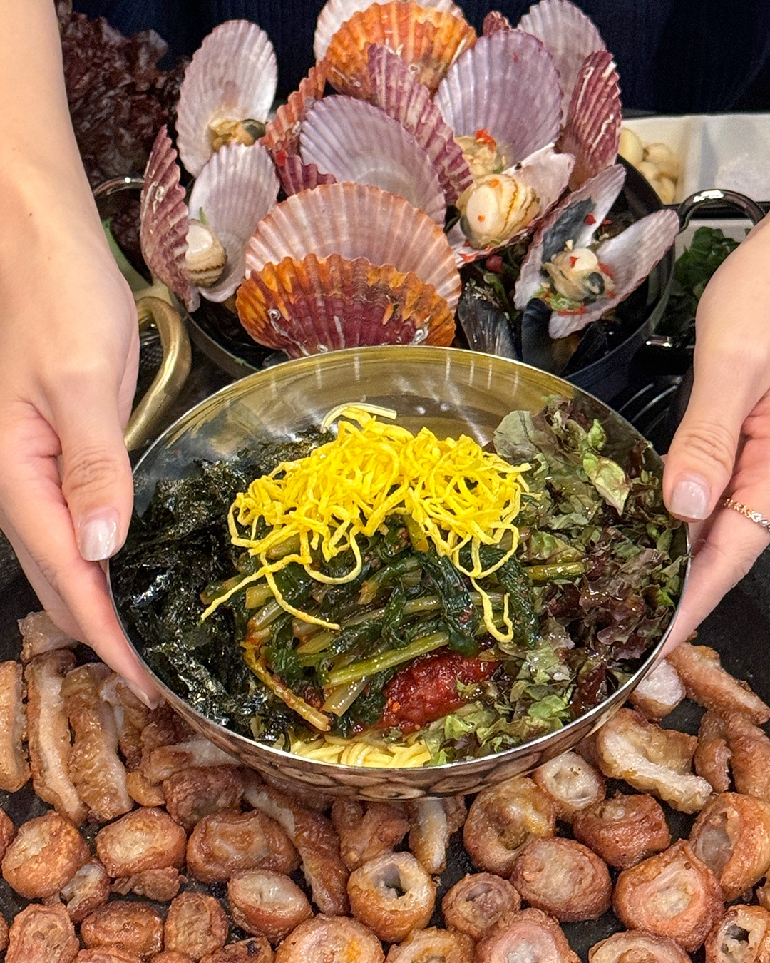 열무비빔국수