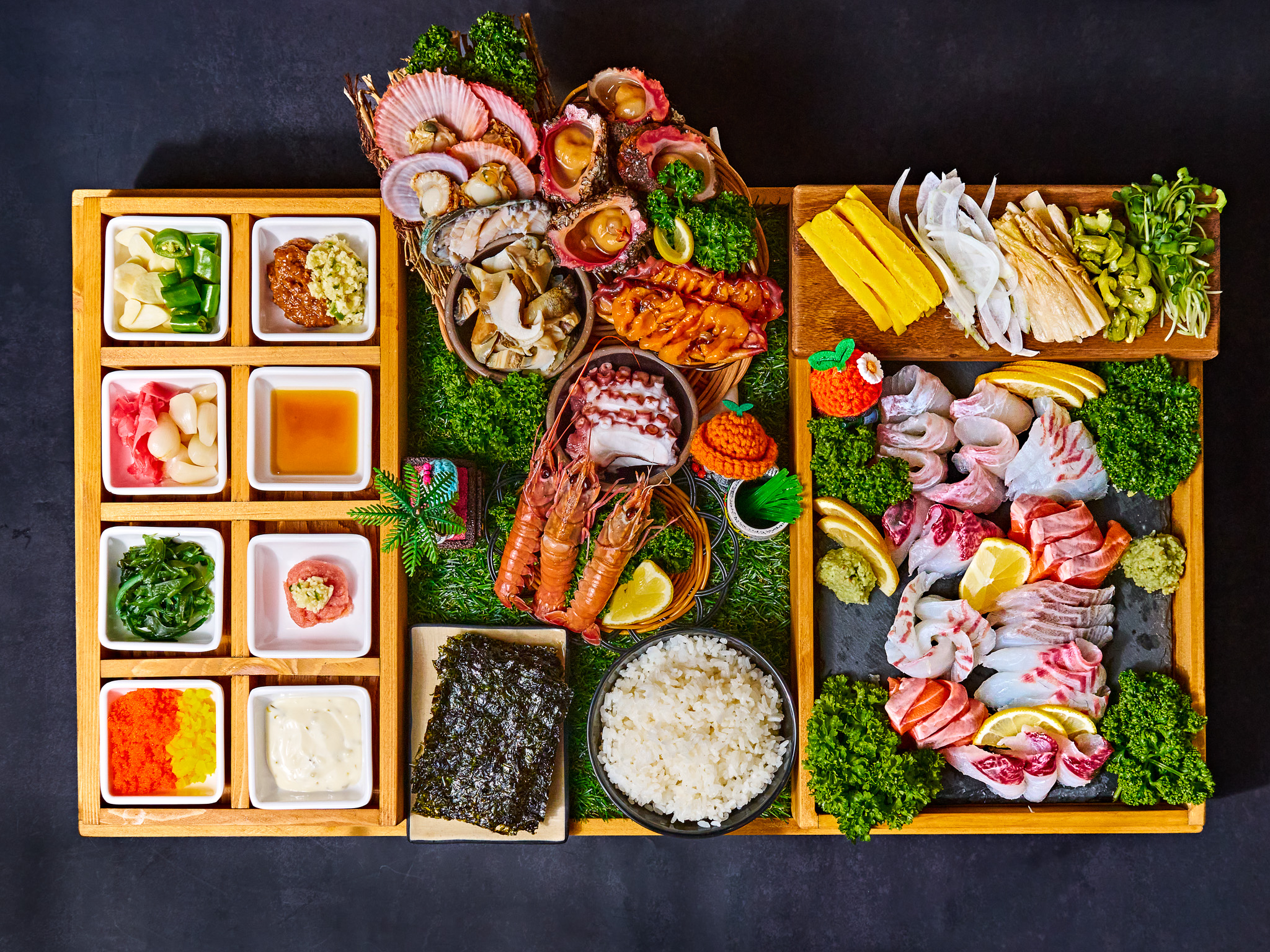 해산물 모둠(중)