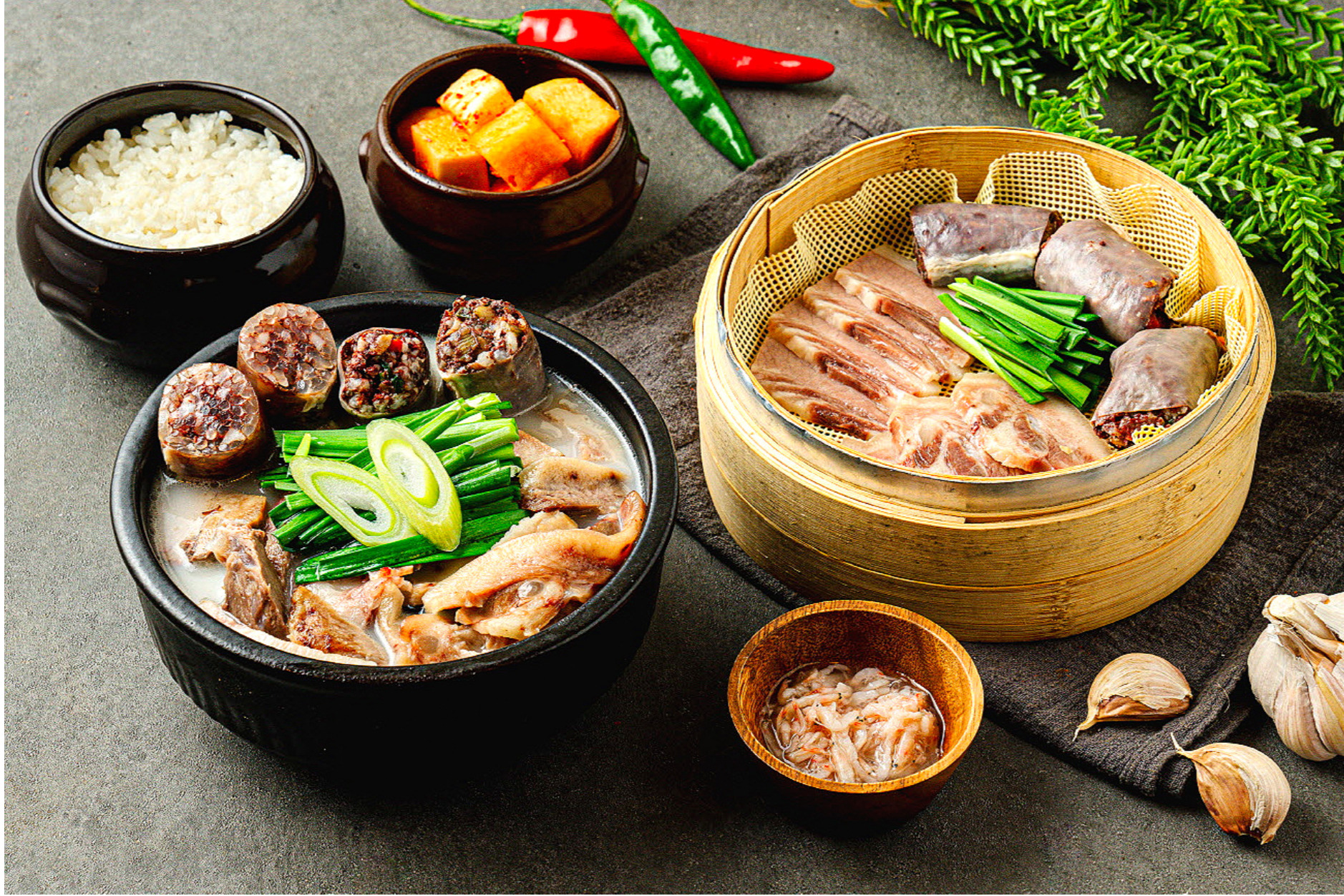 순대정식