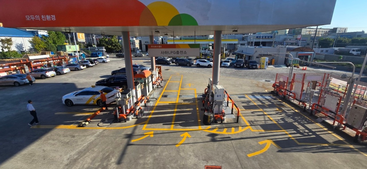 E1 개인택시 사하LPG충전소