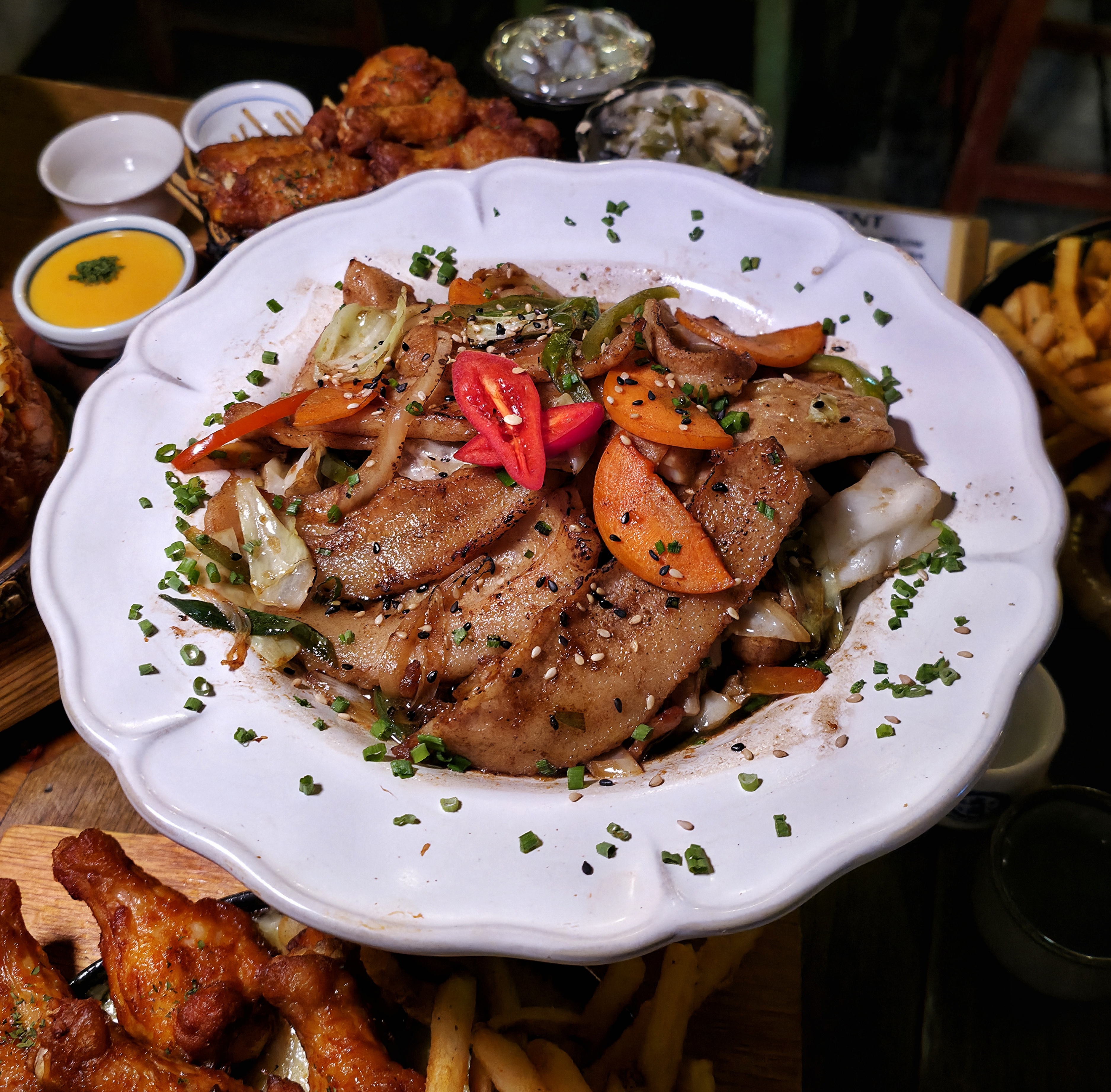 항정갈비볶음