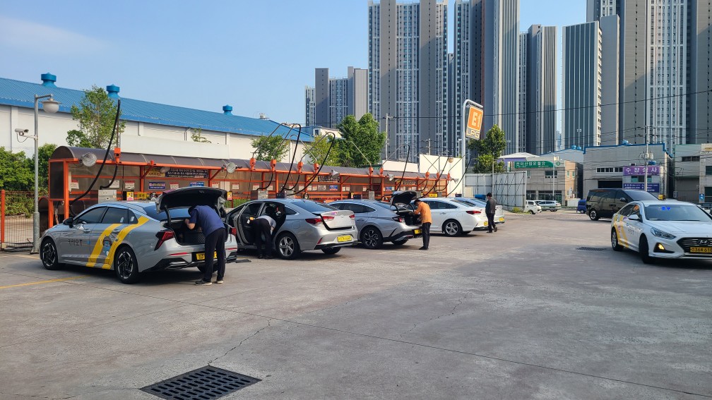 E1 개인택시 사하LPG충전소