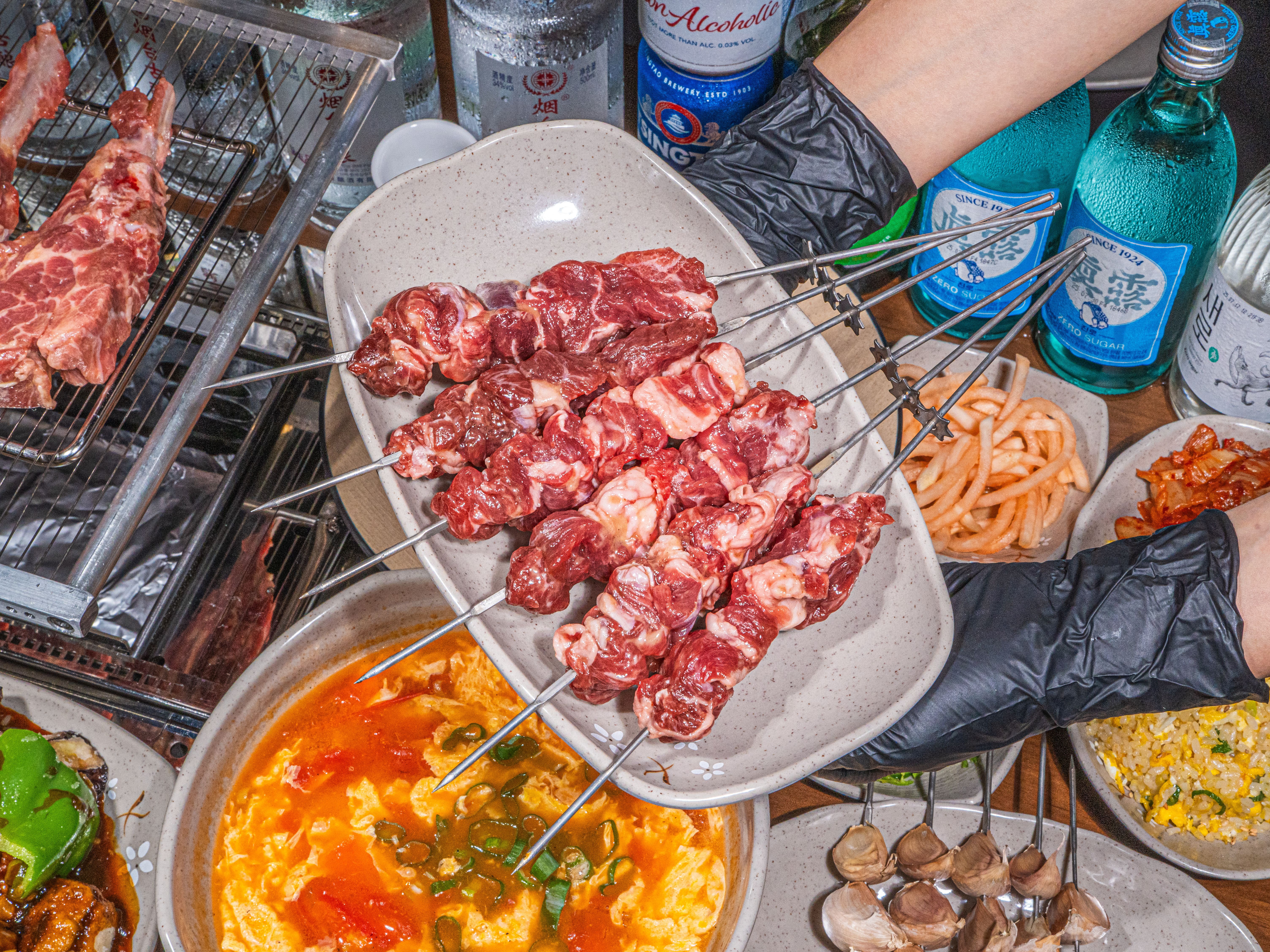 양등심꼬치