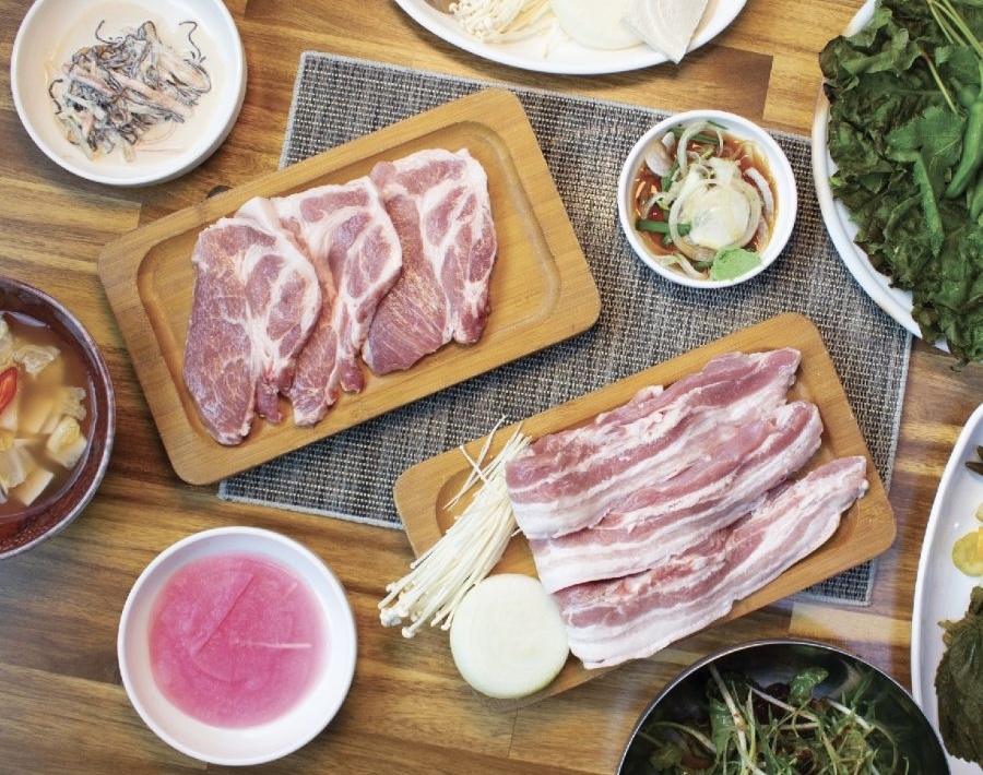 부지갱이생삼겹