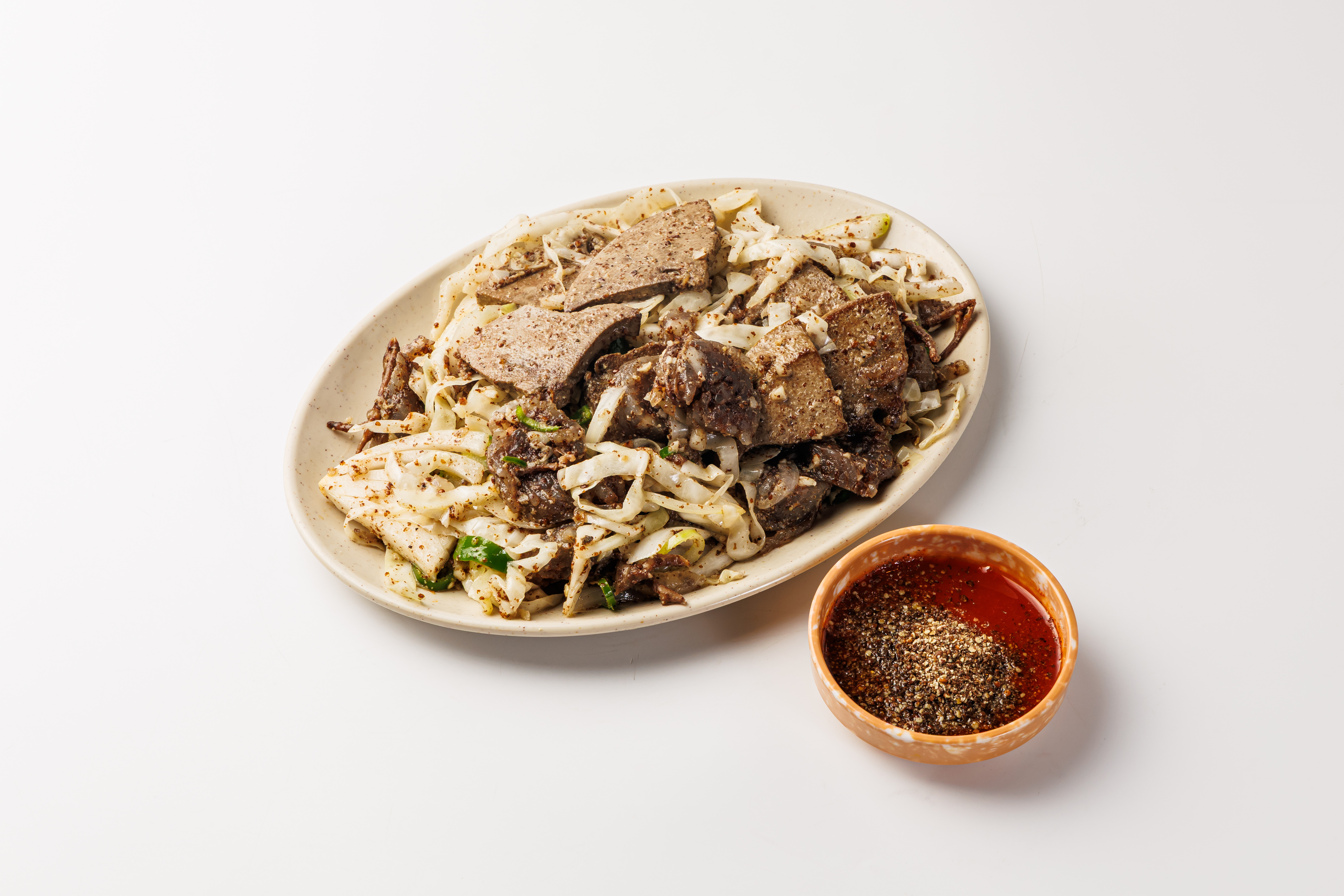 백순대볶음