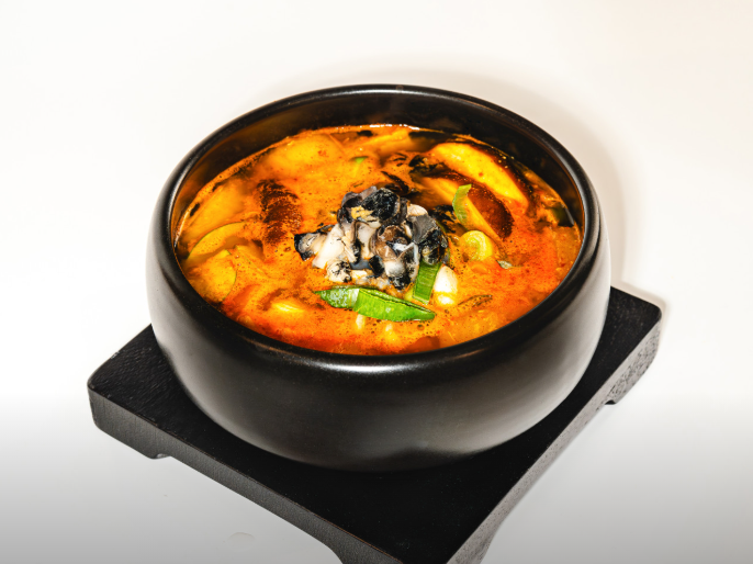 통감자 된장찌개
