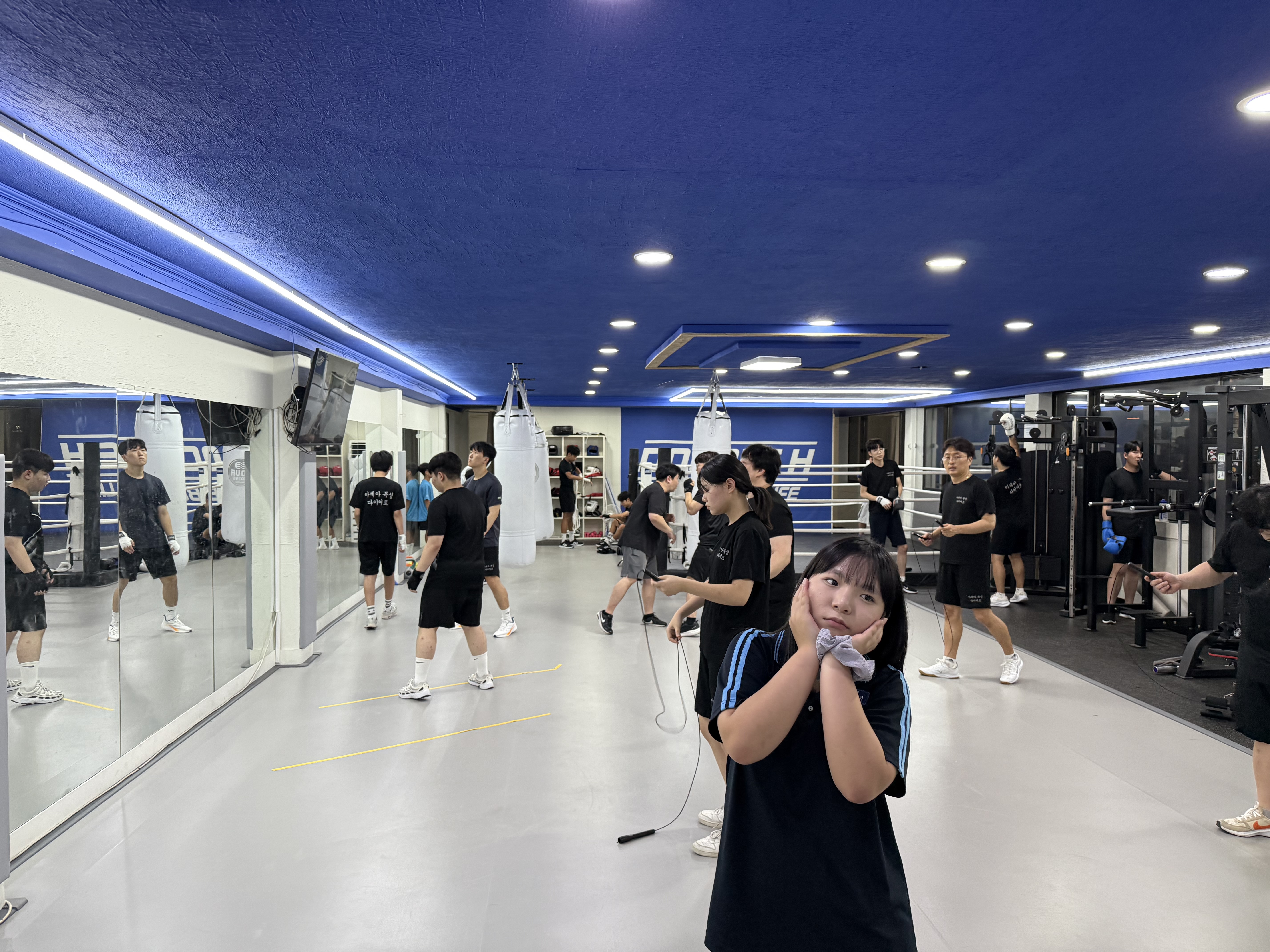 부산 연제구 과정로 복싱체육관 더블에이치 복싱짐 내부 모습 4