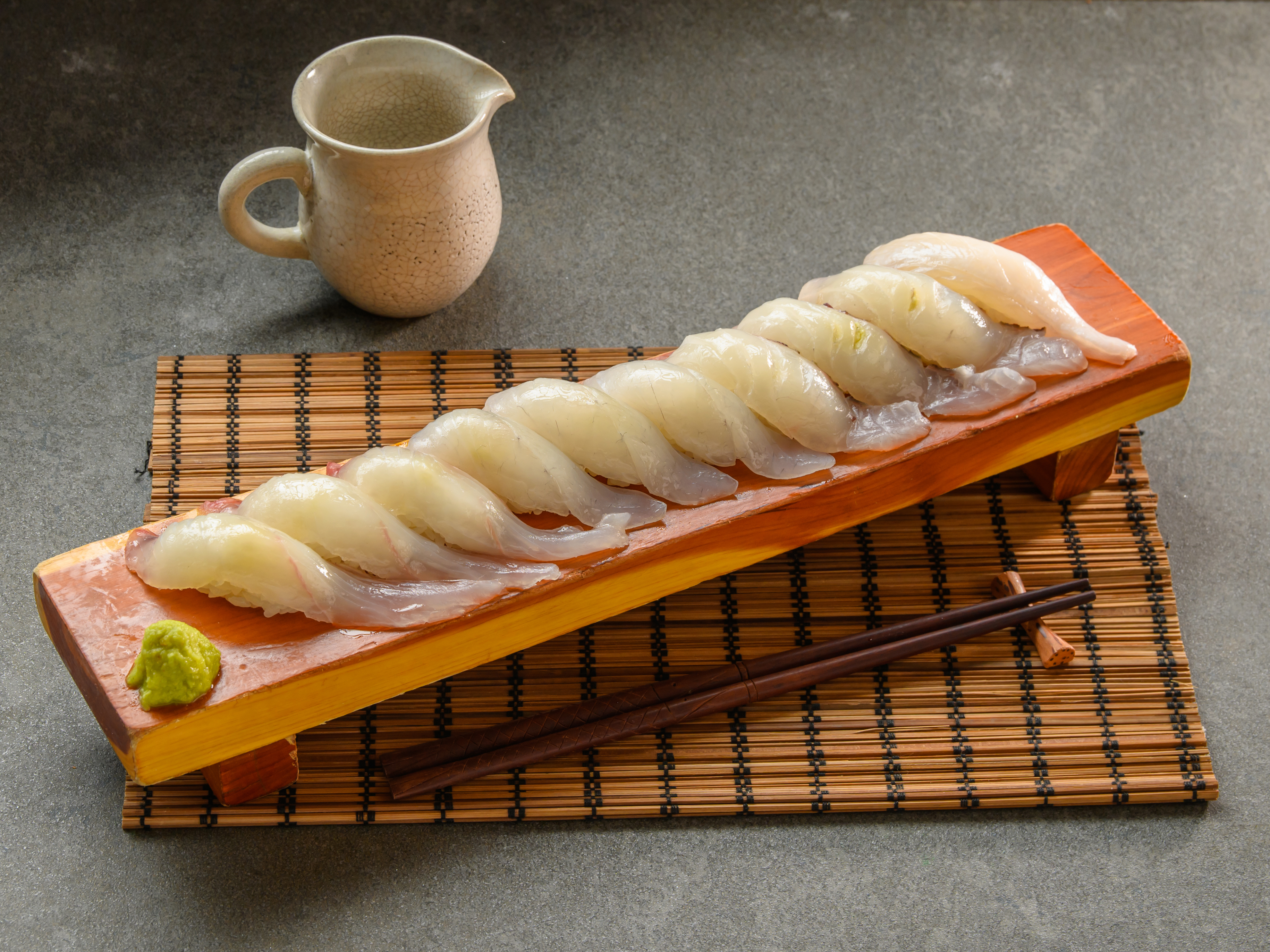광어 저당적초 초밥 10pc